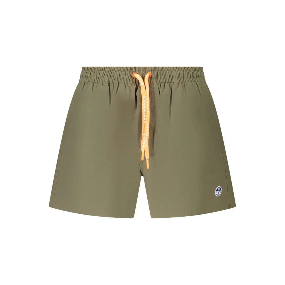 North Sails Green Cotton Swimwear