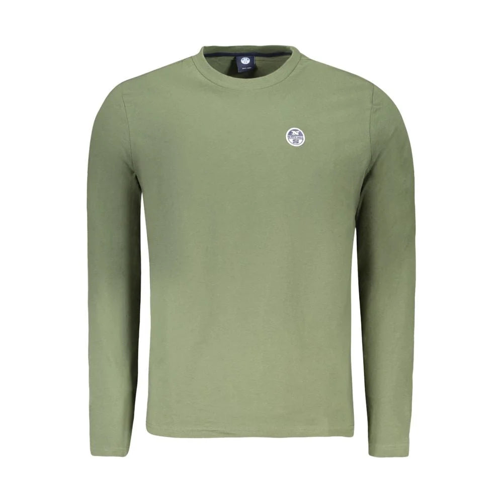 North Sails Green Cotton T-Shirt - T-Shirts