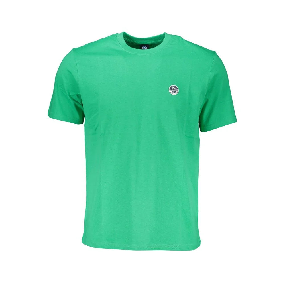 North Sails Green Cotton T-Shirt - T-Shirts
