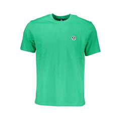 North Sails Green Cotton T-Shirt - T-Shirts