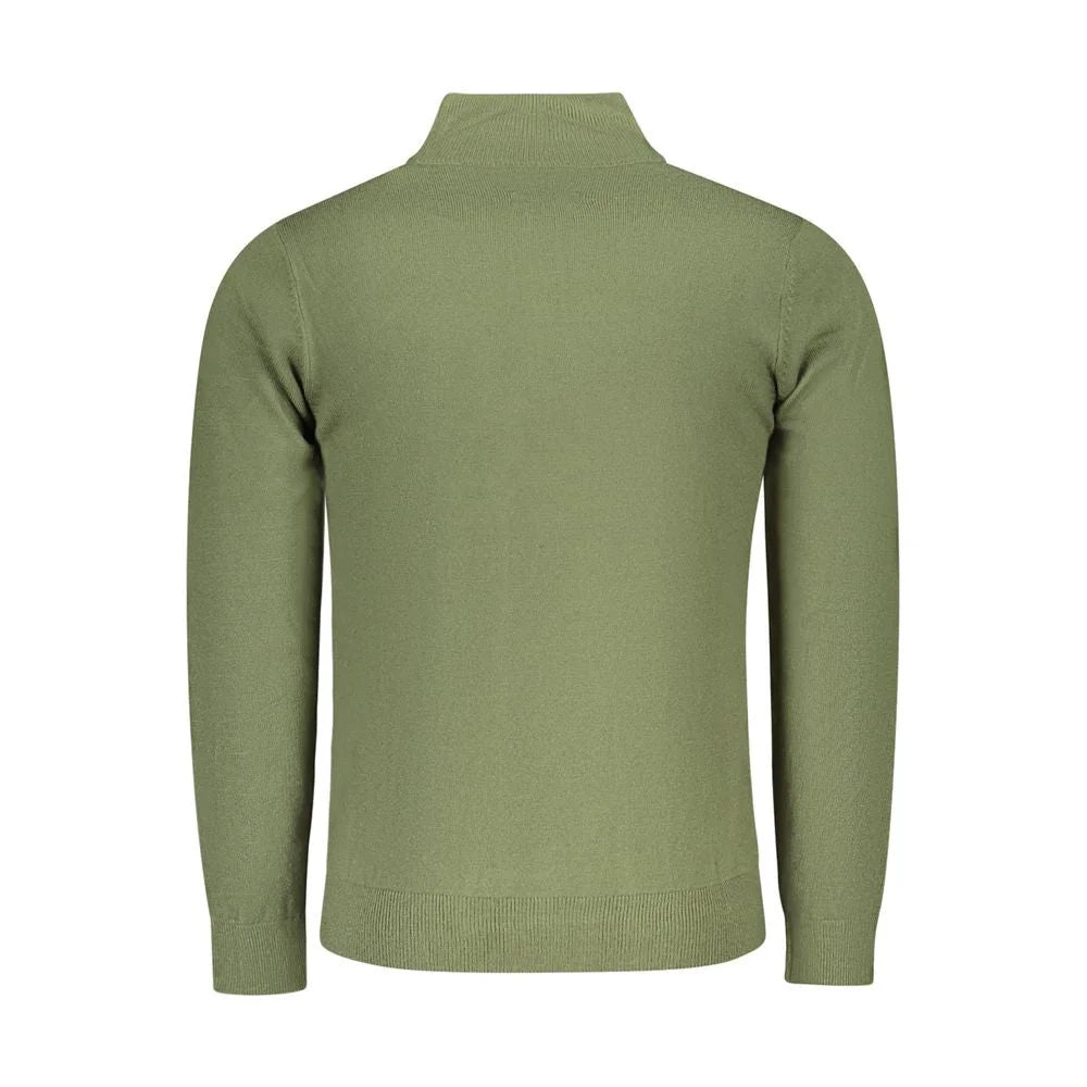 North Sails Green Nylon Sweater