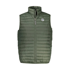 North Sails Green Polyamide Men Jacket - Vests
