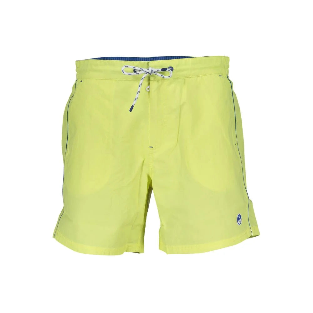 North Sails Green Polyester Swimwear - Boardshorts