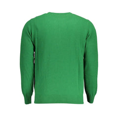North Sails Green Wool Men Sweater - Sweaters
