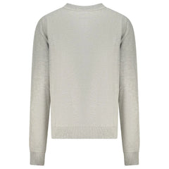 North Sails Grigio Cotton Women Sweatshirt