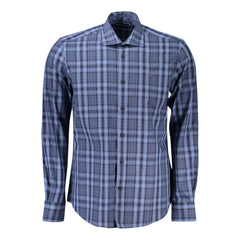 North Sails Light Blue Cotton Men Shirt - Shirts