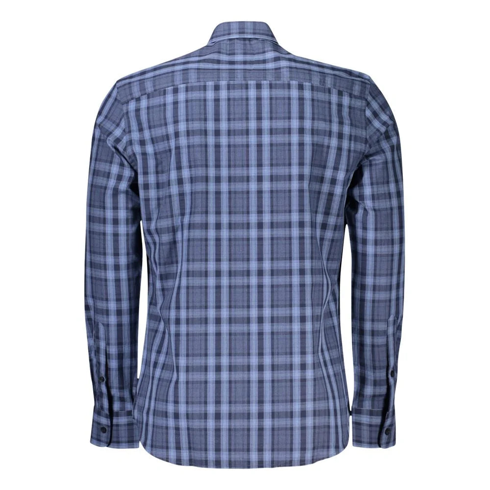 North Sails Light Blue Cotton Men Shirt - Shirts