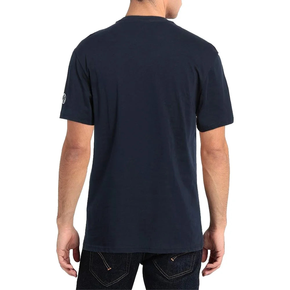 North Sails Nautical Nostalgia Navy Cotton Tee - T-Shirts