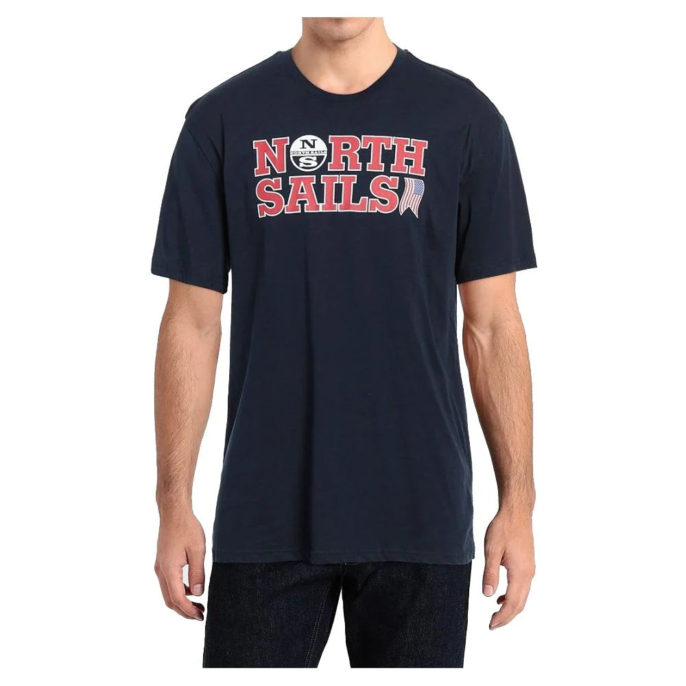 North Sails Nautical Nostalgia Navy Cotton Tee - T-Shirts