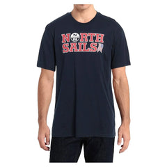 North Sails Nautical Nostalgia Navy Cotton Tee - T-Shirts