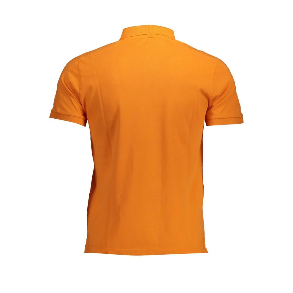 North Sails Orange Cotton Polo Shirt - Polos