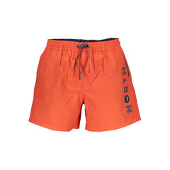 North Sails Orange Cotton Swimwear - Swim Boxers