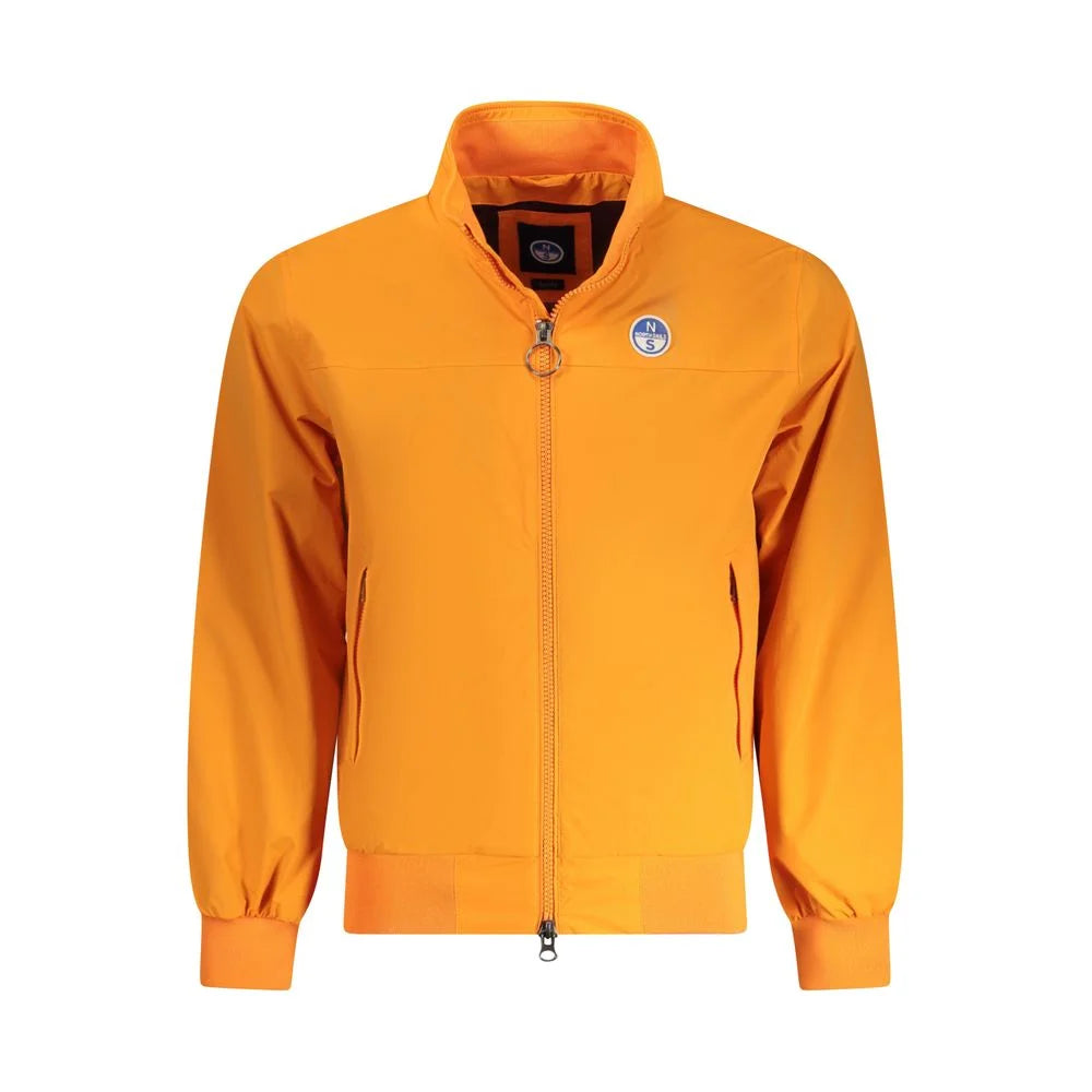 North Sails Orange Polyamide Men Jacket