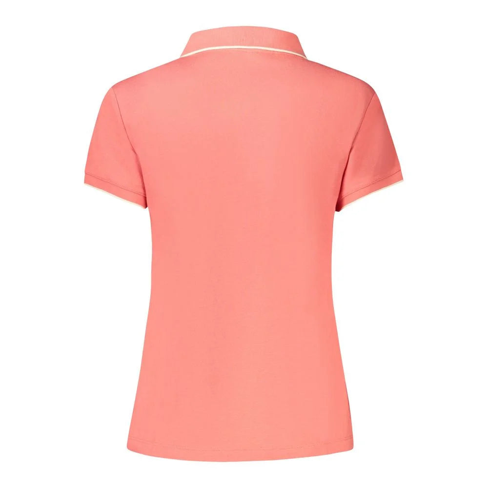 North Sails Pink Cotton Women Polo Shirt - Polos