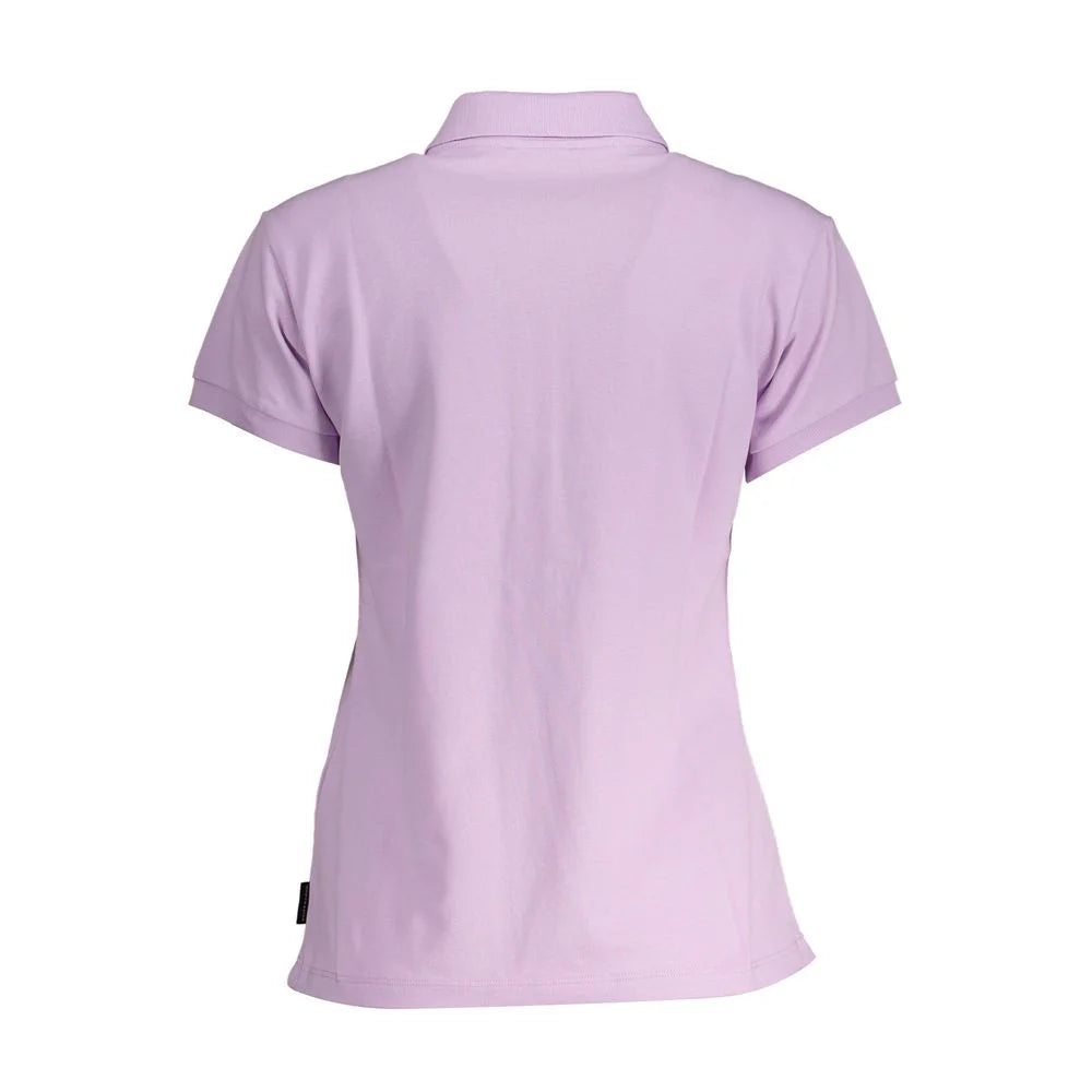 North Sails Pink Cotton Women Polo Shirt - Polos