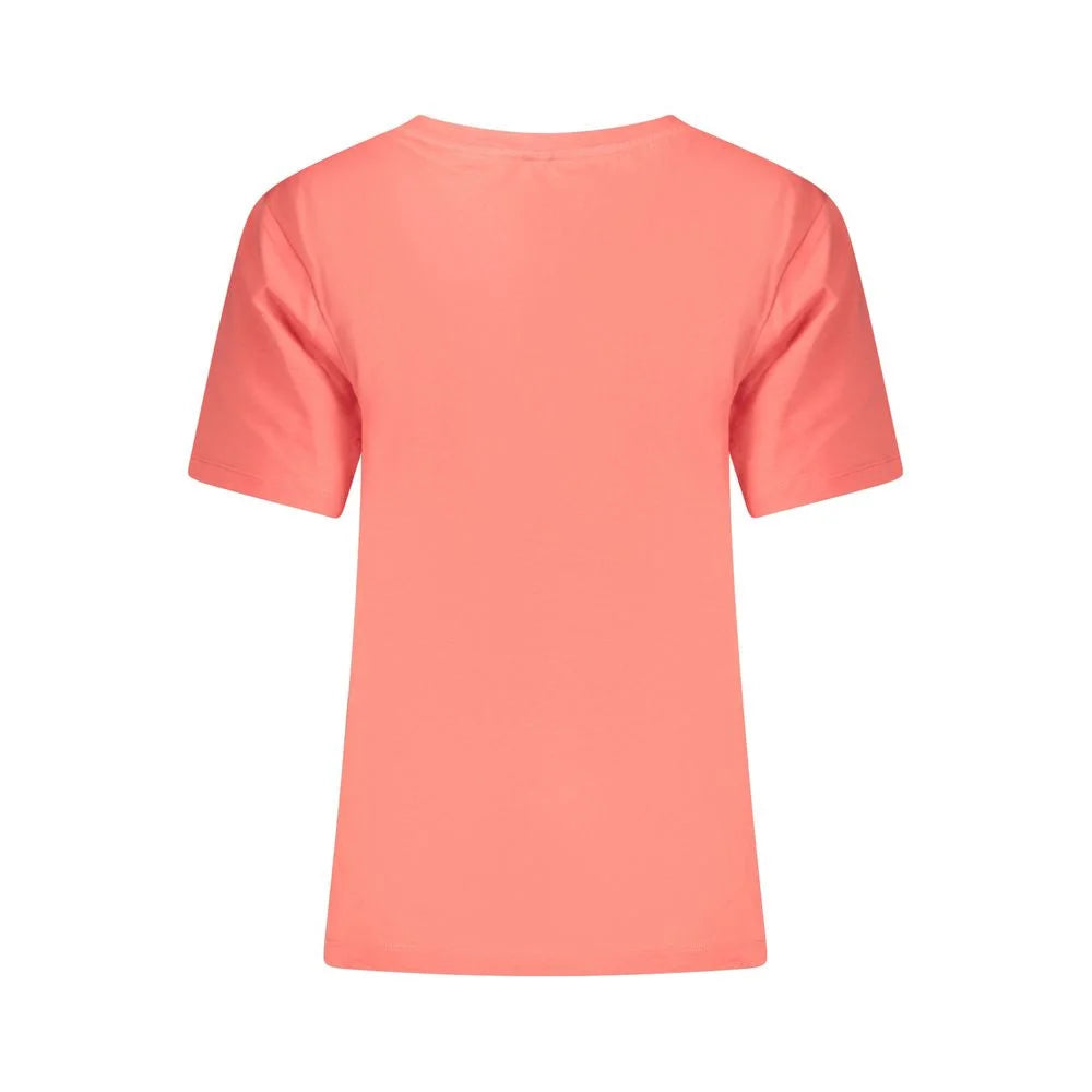 North Sails Pink Cotton Women T-Shirt - S - T-Shirts