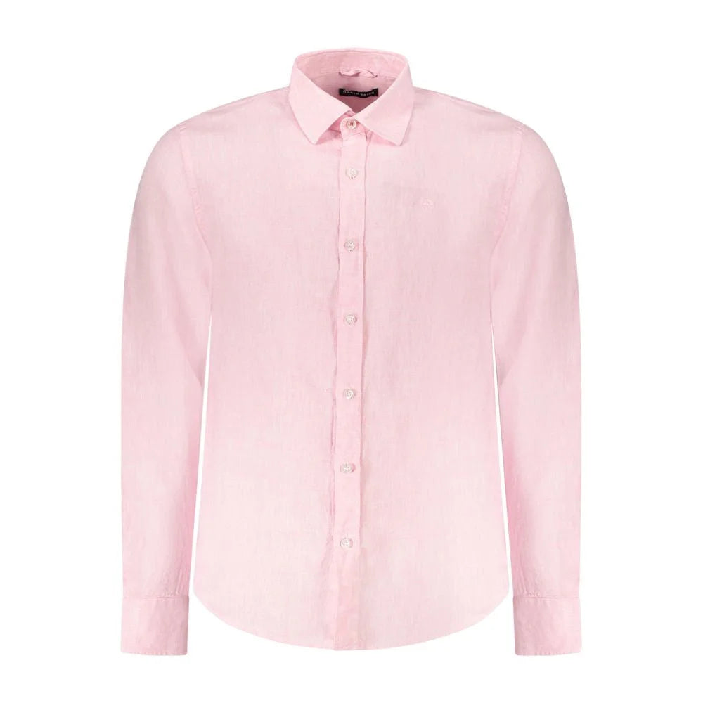 North Sails Pink Linen Shirt