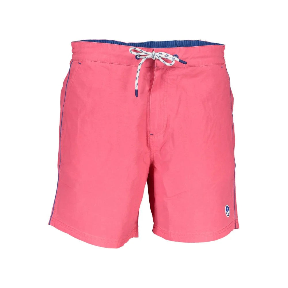 North Sails Pink Polyester Swimwear - Boardshorts