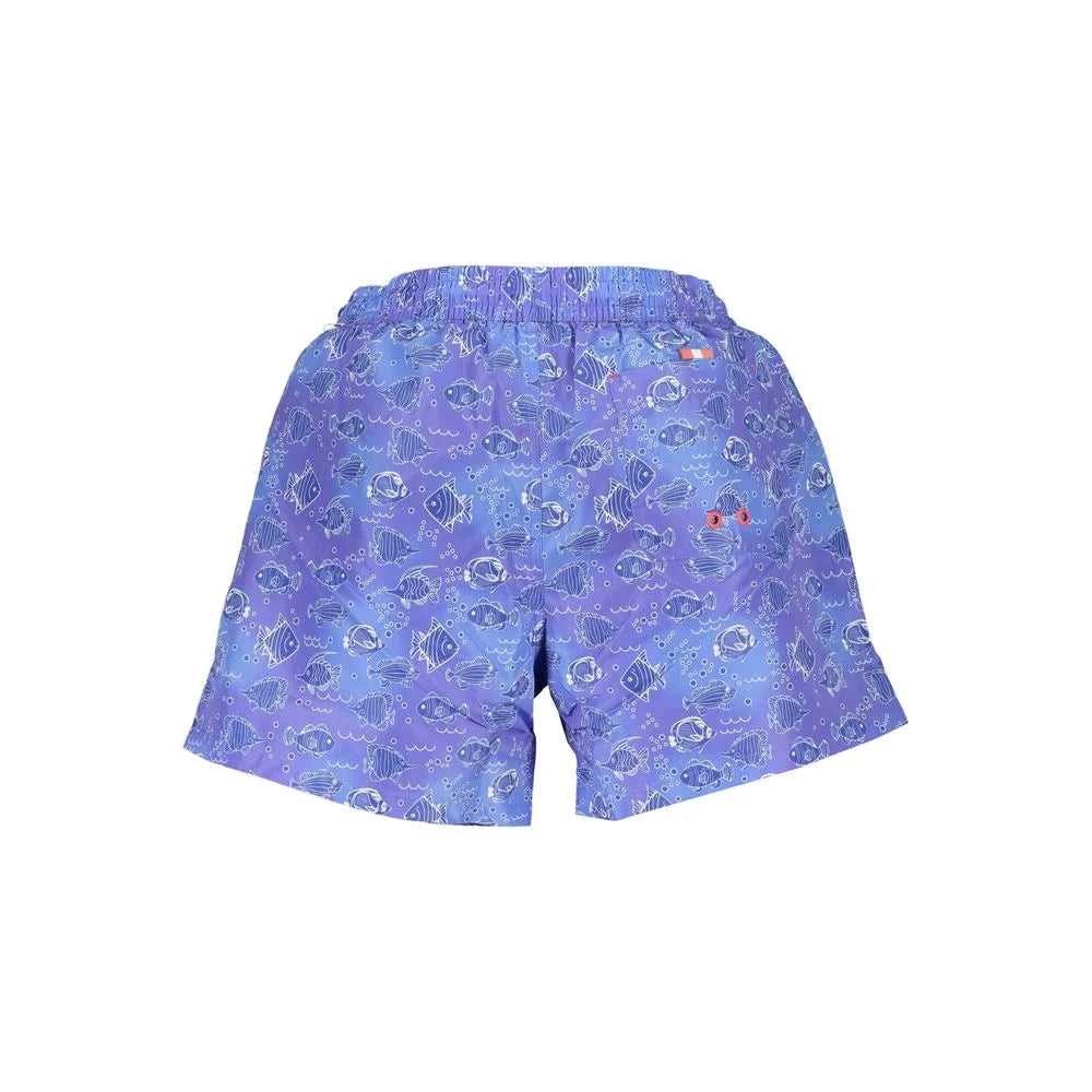 North Sails Purple Polyester Swimwear - S - Swim Boxers
