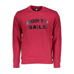 North Sails Red Cotton Men Sweater - Sweatshirts