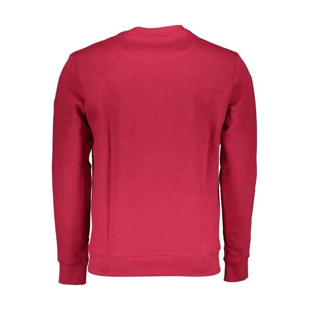 North Sails Red Cotton Men Sweater - Sweatshirts