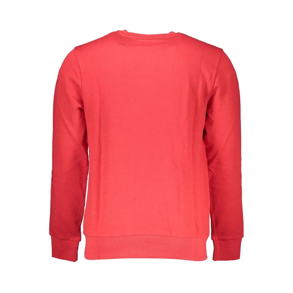 North Sails Red Cotton Men Sweater - Sweatshirts