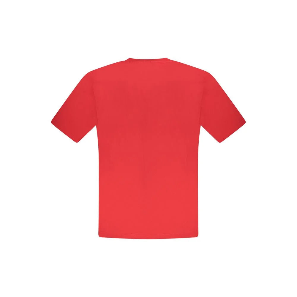North Sails Red Cotton Men T-Shirt