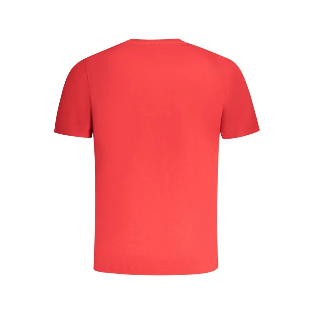 North Sails Red Cotton Men T-Shirt - T-Shirts