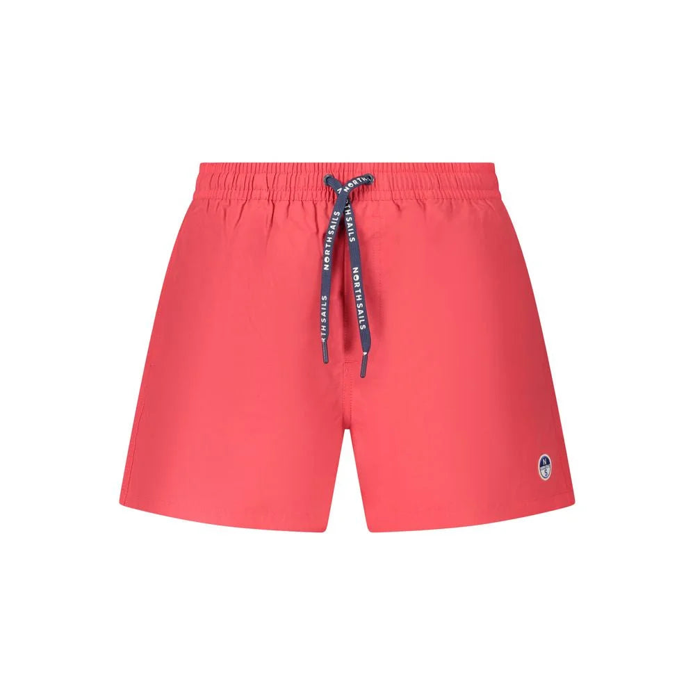 North Sails Red Cotton Swimwear - Swim Boxers