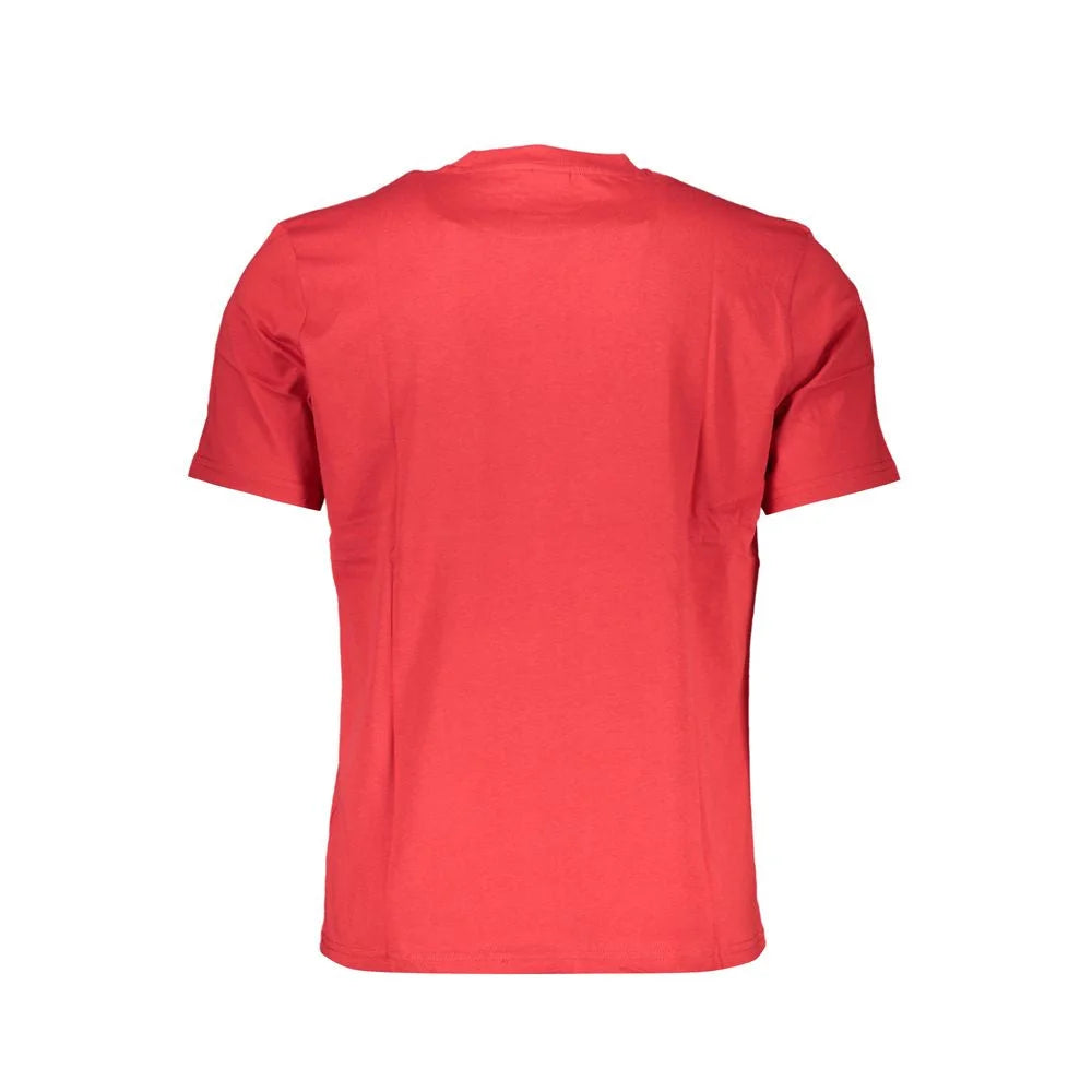 North Sails Red Cotton T-Shirt - T-Shirts