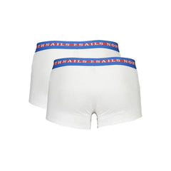 North Sails White Cotton Men Boxer - S