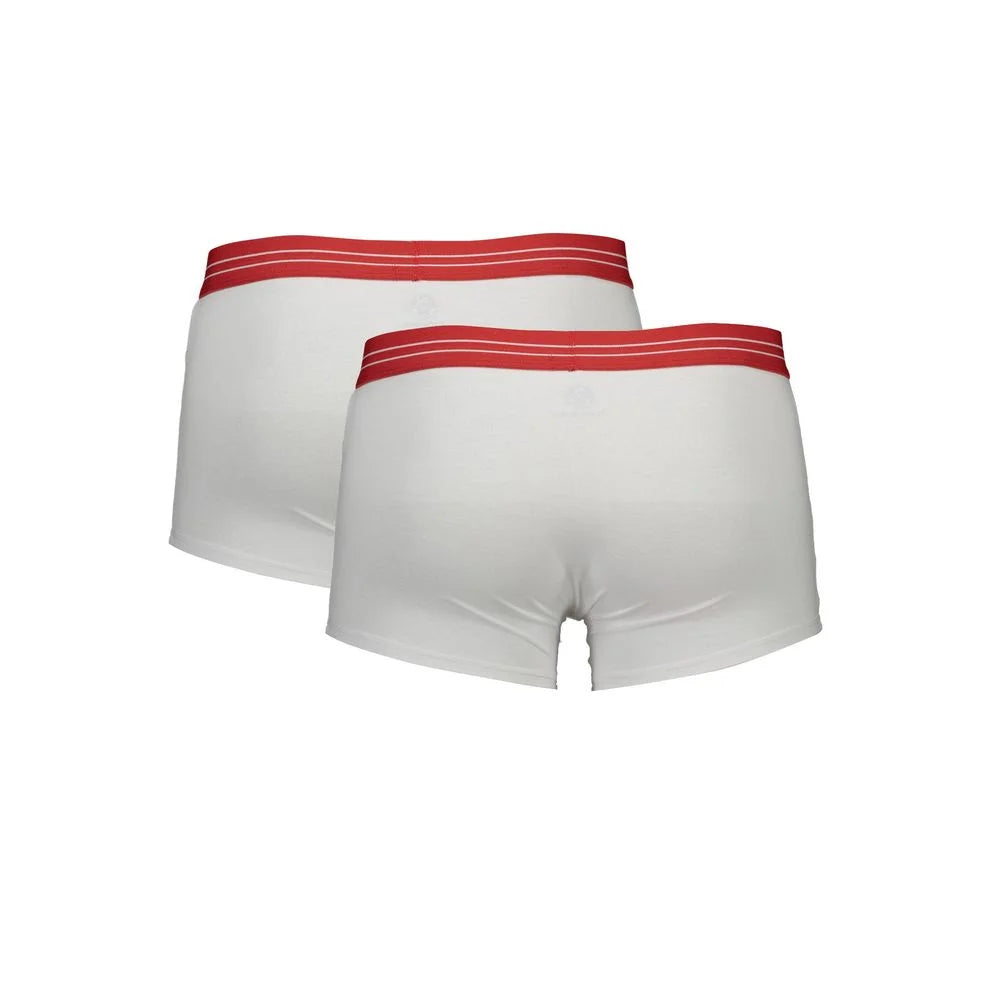 North Sails White Cotton Men Boxer - S - Boxer Briefs