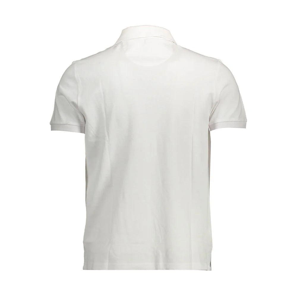 North Sails White Cotton Men Polo Shirt - Polos
