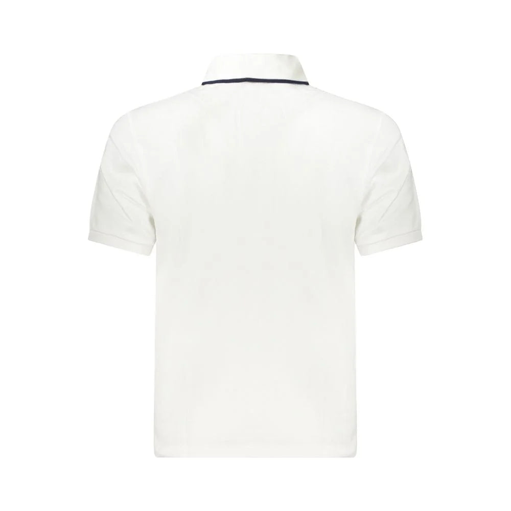 North Sails White Cotton Men Polo Shirt - Polos