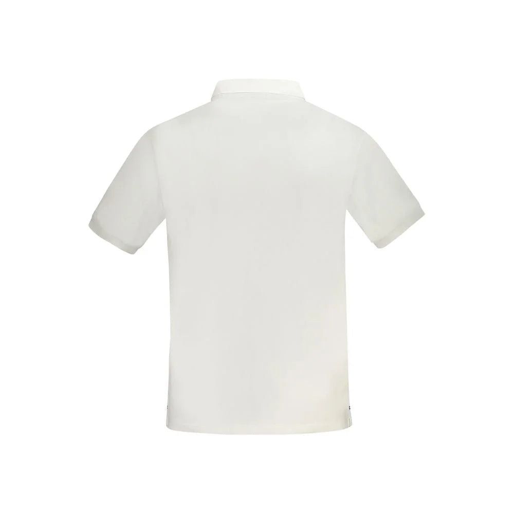 North Sails White Cotton Men Polo Shirt - Polos