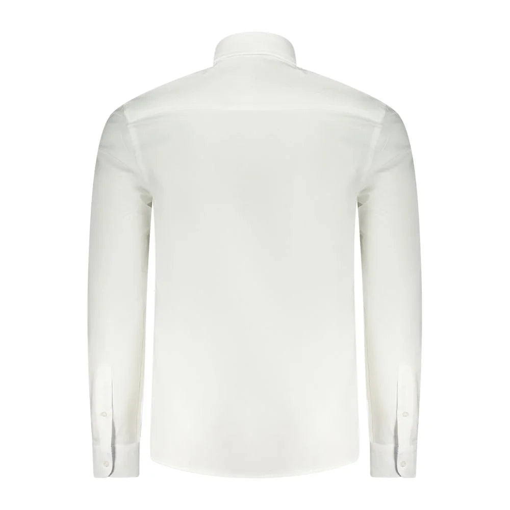 North Sails White Cotton Men Shirt