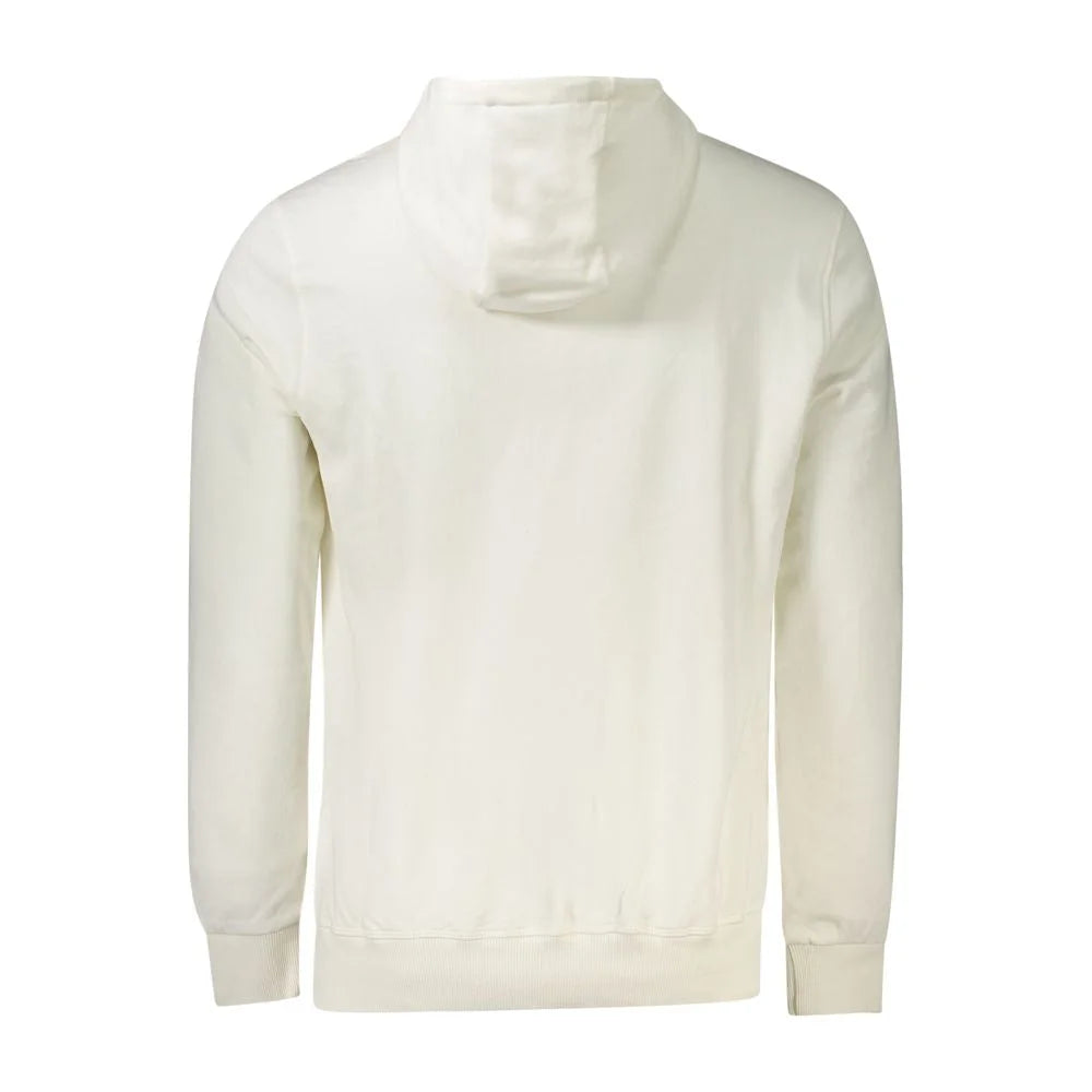 North Sails White Cotton Men Sweater - Hoodies