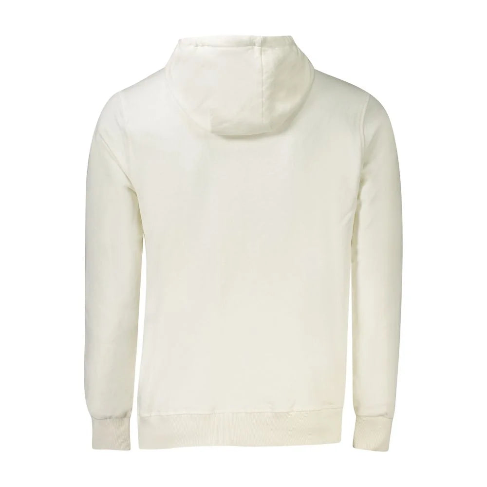 North Sails White Cotton Men Sweater - Hoodies