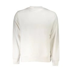 North Sails White Cotton Men Sweater - Sweatshirts