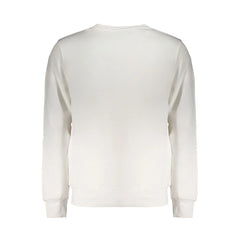 North Sails White Cotton Men Sweater - Sweatshirts
