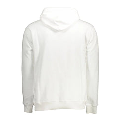 North Sails White Cotton Men Sweater - XXL - Hoodies