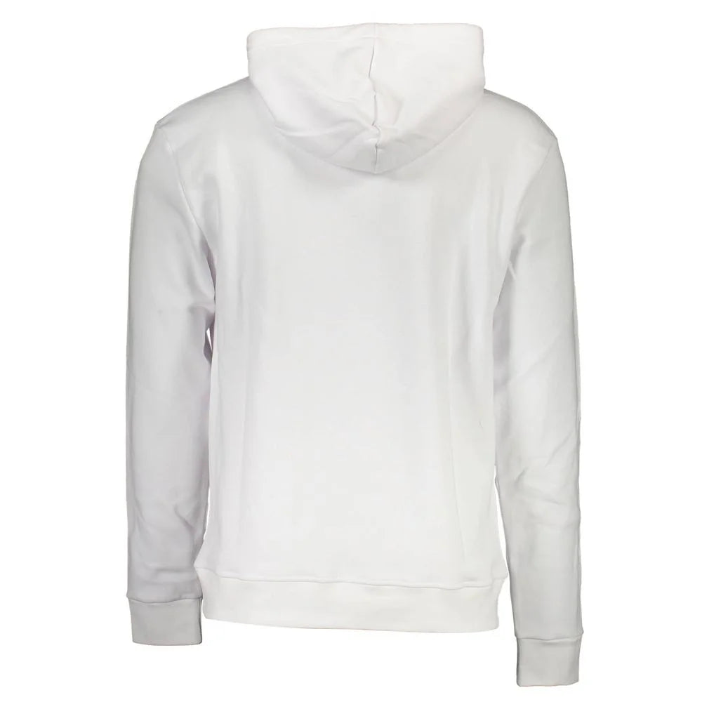 North Sails White Cotton Men Sweater - XXL - Hoodies