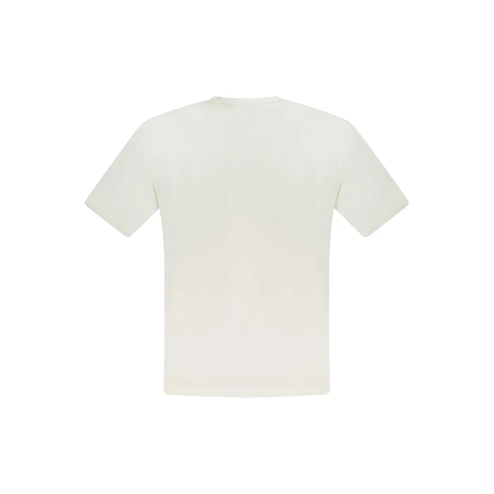 North Sails White Cotton Men T-Shirt