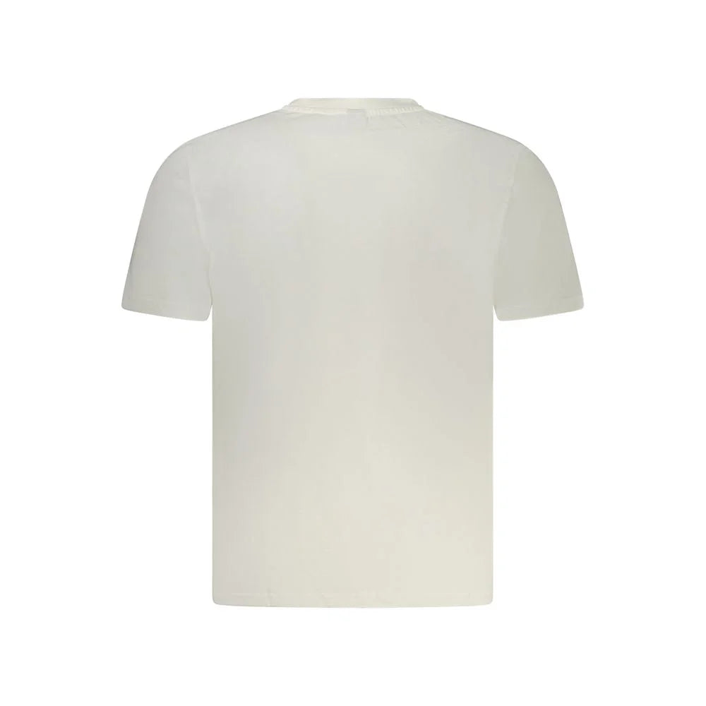 North Sails White Cotton Men T-Shirt - T-Shirts