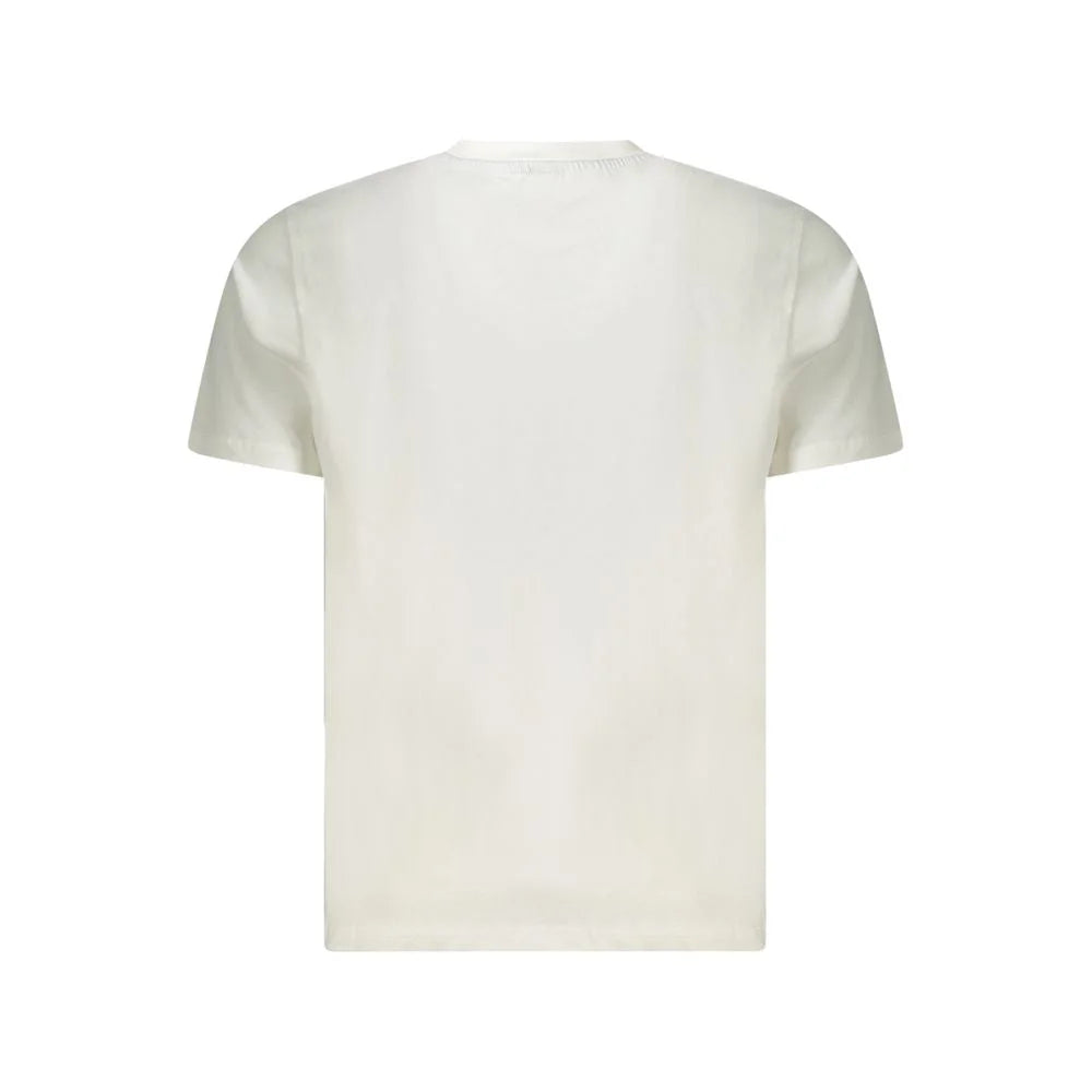 North Sails White Cotton Men T-Shirt - T-Shirts