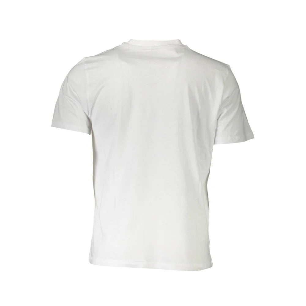 North Sails White Cotton Men T-Shirt - T-Shirts