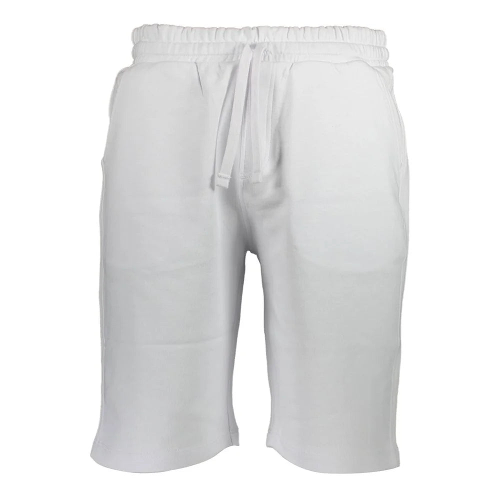 North Sails White Cotton Pant - Jogger Shorts