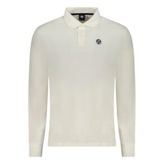 North Sails White Cotton Polo Shirt - Polos