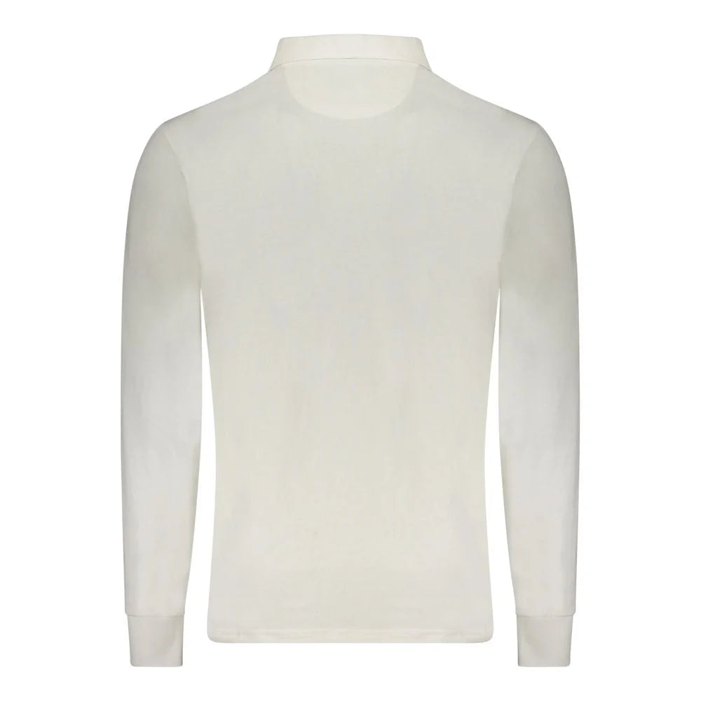 North Sails White Cotton Polo Shirt - Polos