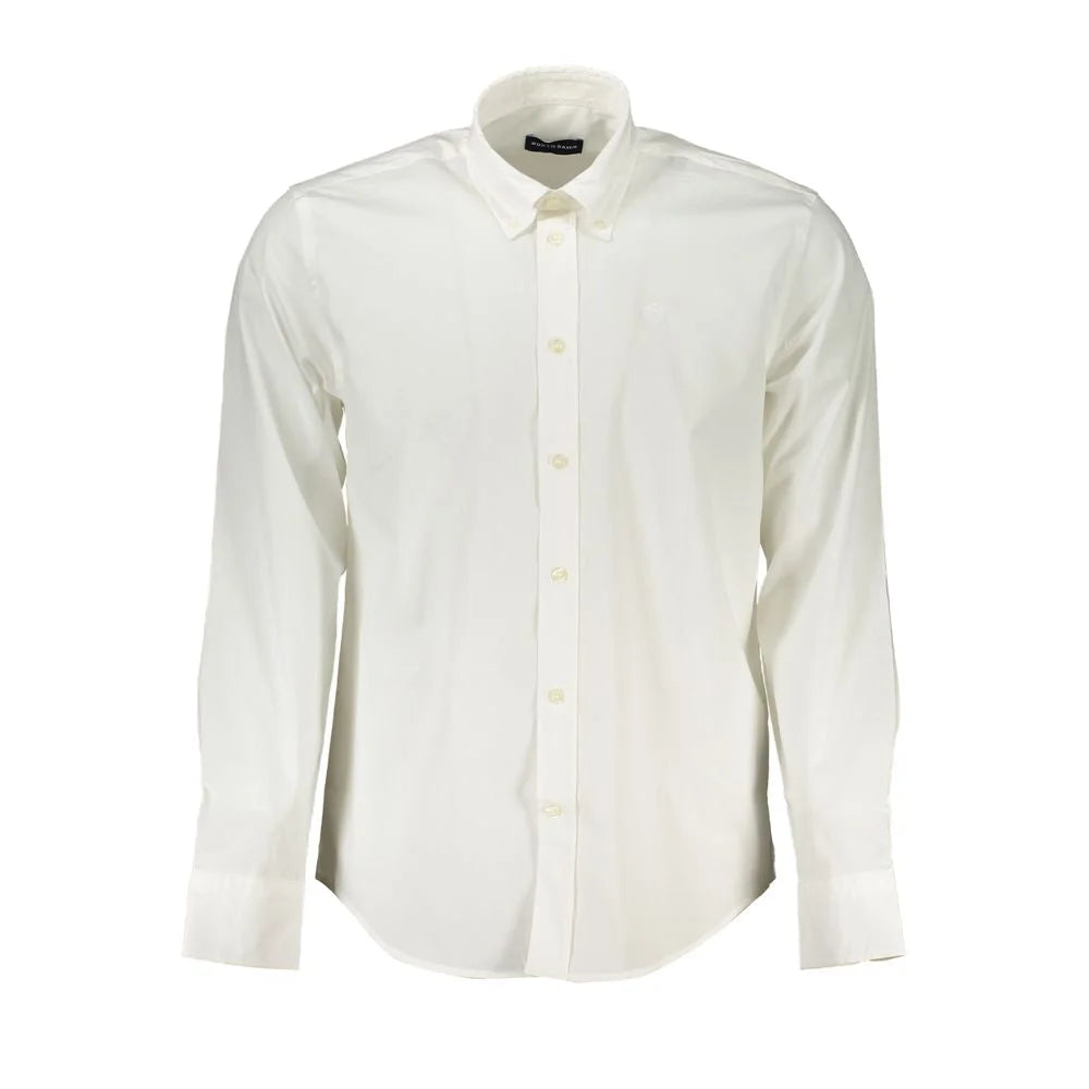 North Sails White Cotton Shirt - XL - Shirts